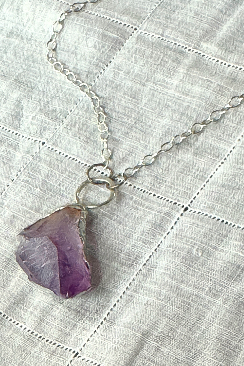 Amethyst Point Necklace
