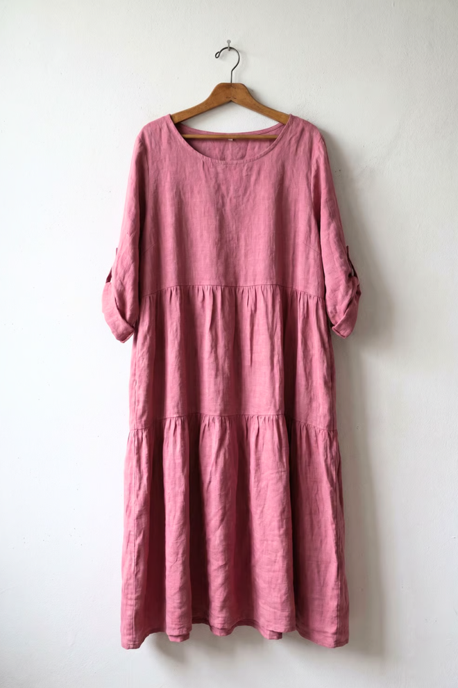Simple Linen Dress