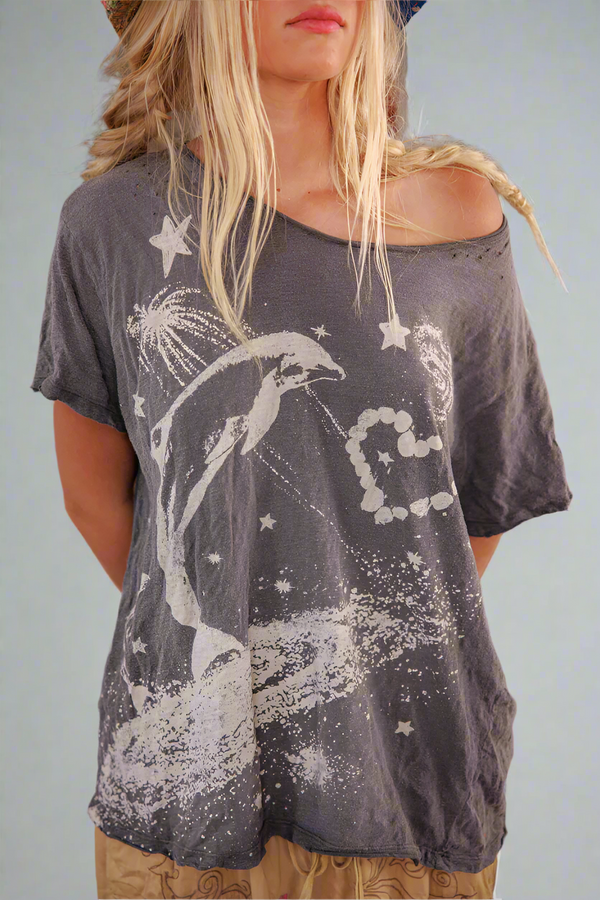 Sky Dolphin Tee
