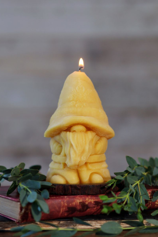 Holiday Gnome Candle