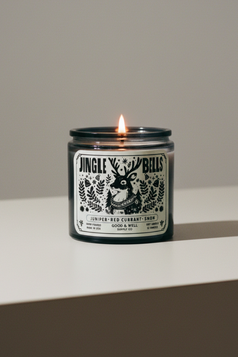 Jingle Bells Holiday Soy Candle - Merry & Bright Collection