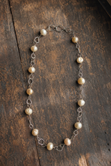 Wrapped Freshwater Pearl Necklace