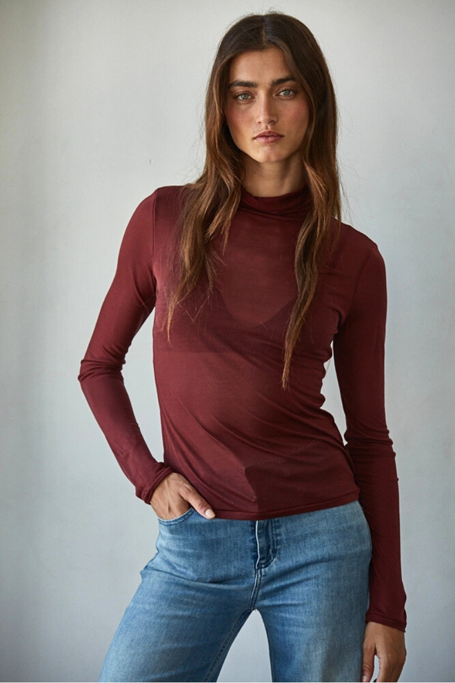Tencel Turtleneck