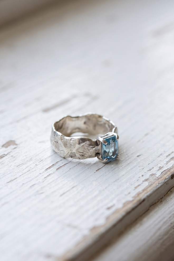 Aquamarine Ring