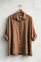 Linen Solid Blouse