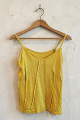 Linen Seamed Tank