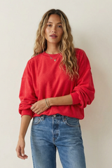 Pointelle Core Sweatshirt