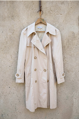 Vintage Entracte Paris Trench Coat