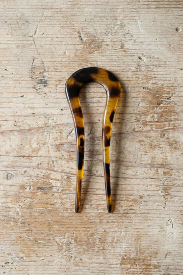 French Curved U Large Hair Stick