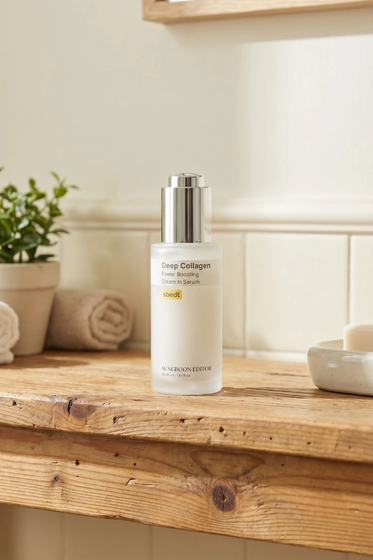 Sungboon Ediotor Deep Collagen Power Boosting Cream in Serum
