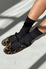 Modal Eyelet Socks