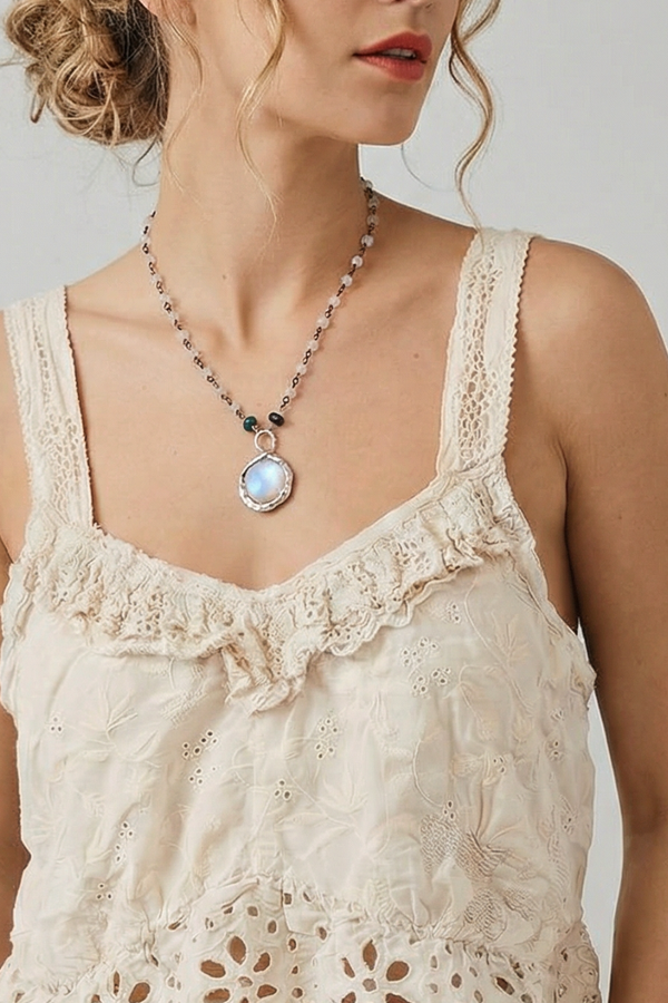 Ethiopian Welo Opal Necklace