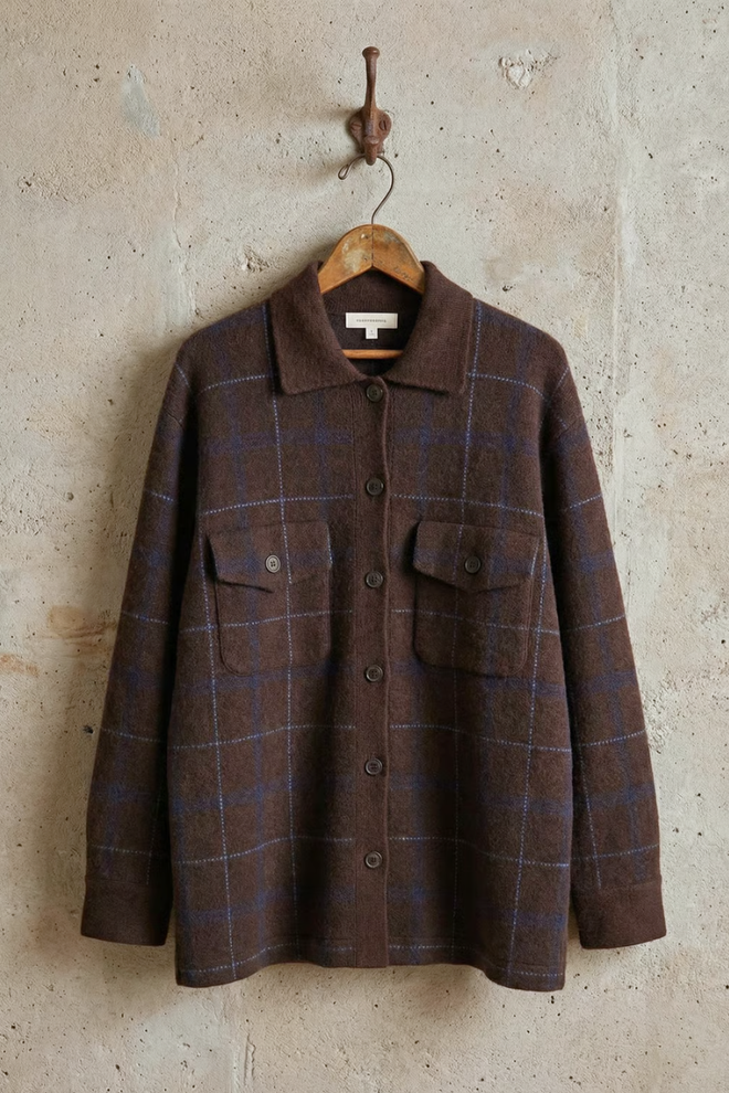 Cashmere Luxe Plaid  Shacket