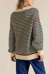 Casual Stripe Crew