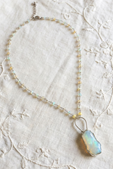 Raw Opal Ocean Necklace