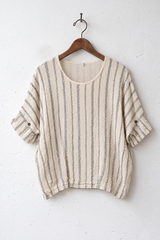 Button Sleeve Top