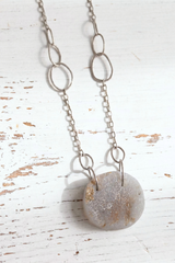 Druzy Quartz Necklace