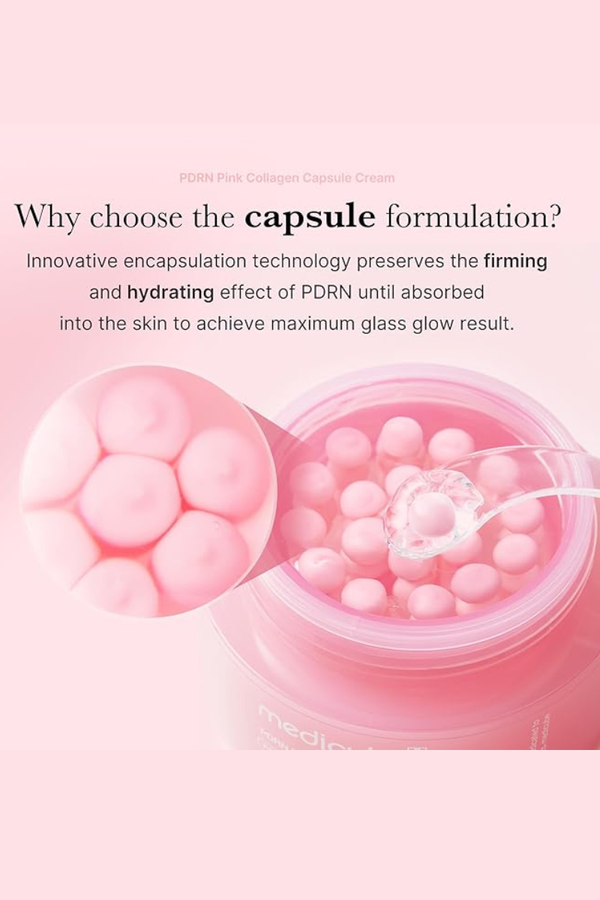 Medicube Salmon Dna Pdrn Pink Collagen Capsule Cream