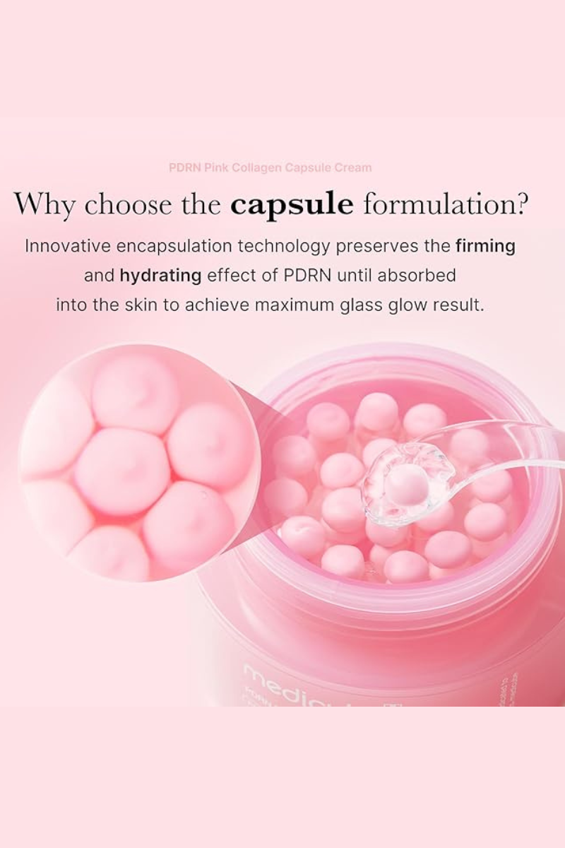 Medicube Salmon Dna Pdrn Pink Collagen Capsule Cream