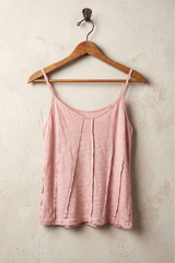 Linen Seamed Tank