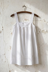 Maeve White Cotton Nightgown