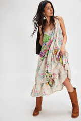 Applique Vianney Slip Dress