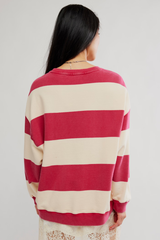 Classic Stripe Crew Wide
