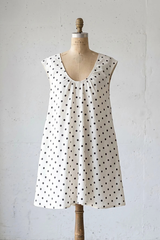 Rain Polka Dot Swing Mini Dress