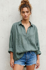 Linen Button Tunic