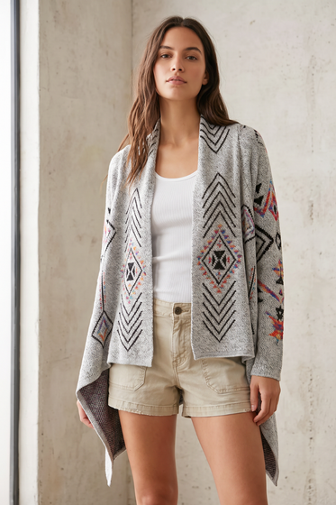 Natural Earthen Cardigan