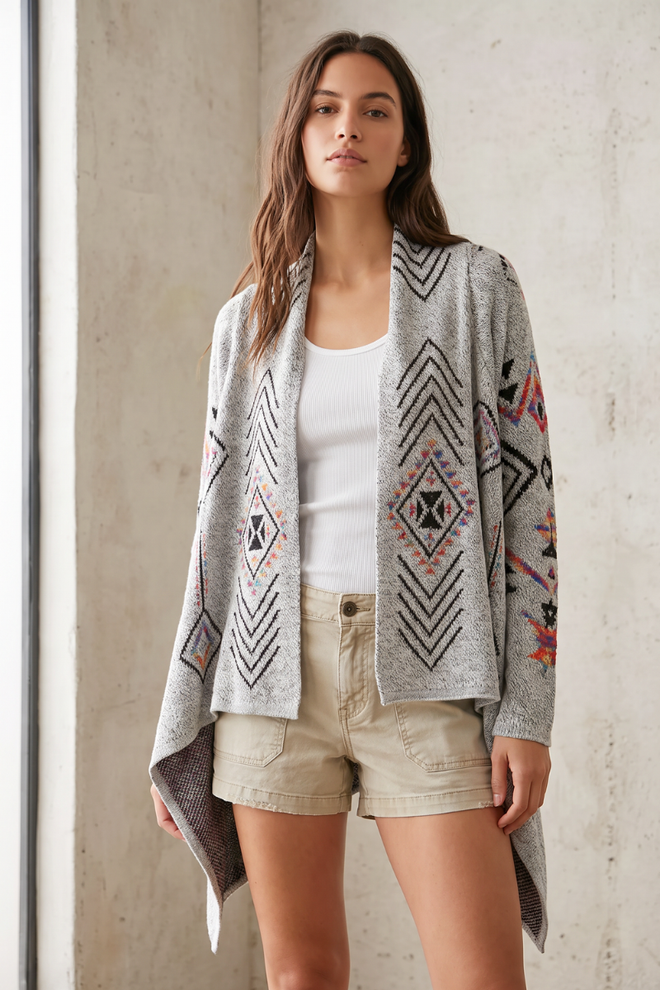 Natural Earthen Cardigan