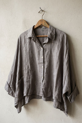 One Pocket Linen Top