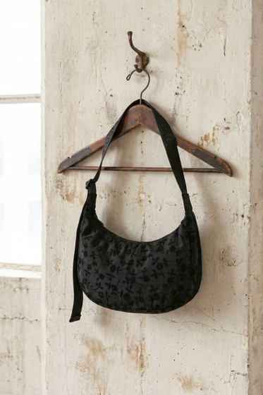 Small Nylon Crescent Bag