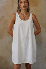 French Cotton Chemise Dress