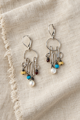 Organic Sterling Earring