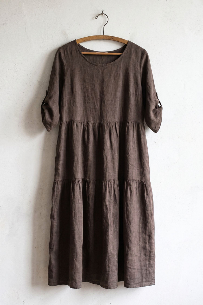 Simple Linen Dress
