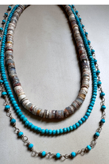 Simple Australian Opal Necklace
