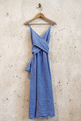 Wrap Linen Dress