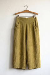 Striped Gaucho Pants