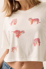 Tiger Distressed  Tee