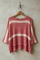 Stripe Crochet Layer