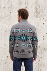 Lost Trail Lambswool Zip Cardigan