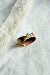 Diamond  + Gold Ring