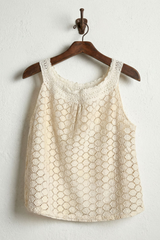Odd Molly Eyelet Tank