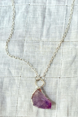 Amethyst Point Necklace