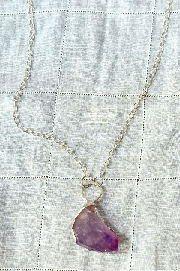 Amethyst Point Necklace