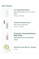 Firm & Hydrate Body Trio *In-Store ONLY PURCHASE