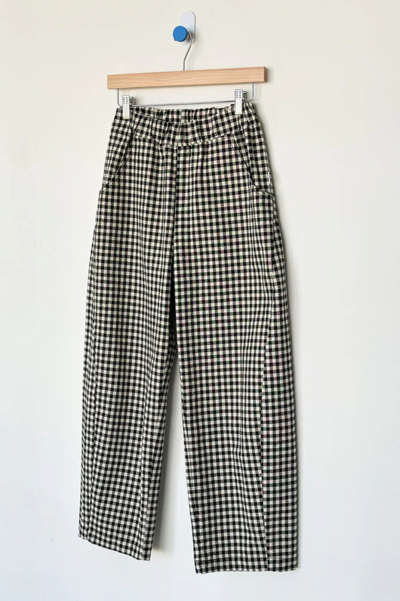 Gingham Arc Pants