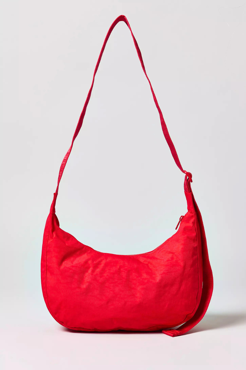 Medium Nylon Crescent Bag
