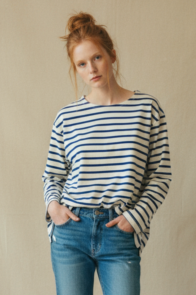 Marseille Boat Neck Top